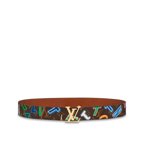 Louis Vuitton LVXNBA LV Initiales 40MM Reversible Belt Monogram in Brown - Accessories MP294T Louis Vuitton LVXNBA LV Initiales 40MM Reversible Belt Monogram in Brown - Accessories MP294T