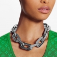 Louis Vuitton LV Edge Necklace GM in Silver - Accessories MP3000