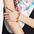 Louis Vuitton LV Edge Bracelet MM in Gold - Accessories MP3008