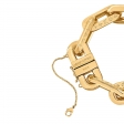 Louis Vuitton LV Edge Bracelet MM in Gold - Accessories MP3008