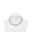 Louis Vuitton LV Zip Necklace in Silver - Accessories MP3014