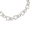Louis Vuitton LV Zip Necklace in Silver - Accessories MP3014