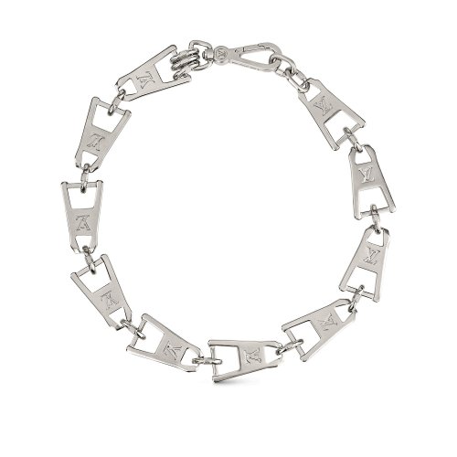 Louis Vuitton LV Zip Necklace in Silver - Accessories MP3014