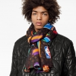 Louis Vuitton LV x NBA Letters Stole in Brown - Accessories MP3034