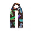 Louis Vuitton LV x NBA Letters Stole in Brown - Accessories MP3034