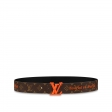 Louis Vuitton LV Pyramide 40MM Reversible Belt Monogram in Brown - Accessories MP304V