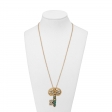 Louis Vuitton Key Brooch Necklace in Gold - Accessories MP3165