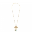 Louis Vuitton Key Brooch Necklace in Gold - Accessories MP3165