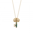 Louis Vuitton Key Brooch Necklace in Gold - Accessories MP3165