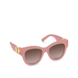 Louis Vuitton LV Link PM Cat Eye Sunglasses Pink - Accessories Z1568E Z1569W