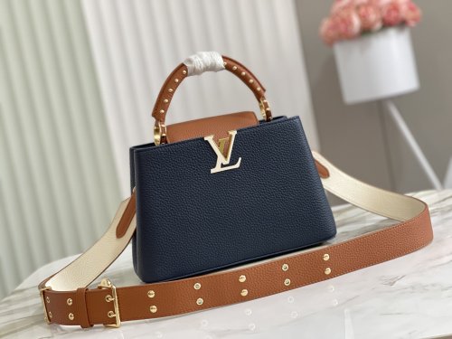 Louis Vuitton Capucines BB Capucines in Blue - Women - Handbags M58695