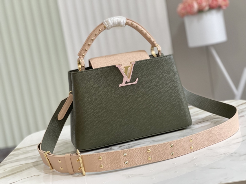 Louis Vuitton Capucines MM Capucines in Green - Women - Handbags M58578