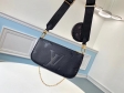 Louis Vuitton Monogram Empreinte Multi Pochette Accessoires M44813