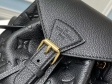 Louis Vuitton Monogram Empreinte Leather Montsouris MINI Backpack M45205 Black