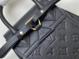 Louis Vuitton Monogram Empreinte Leather Montsouris MINI Backpack M45205 Black