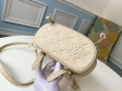 Louis Vuitton Monogram Empreinte Leather Montsouris MINI Backpack M45397 New Creme