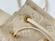 Louis Vuitton Monogram Empreinte Leather Montsouris MINI Backpack M45397 New Creme