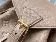 Louis Vuitton Monogram Empreinte Leather Montsouris MINI Backpack M45410 Turtledove
