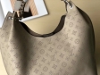 Louis Vuitton Mahina Leather Carmel Hobo Bag M52950 Galet