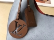 Louis Vuitton Mahina Leather Carmel Hobo Bag M52950 Horizon Blue