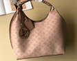 Louis Vuitton Mahina Leather Carmel Hobo Bag M52950 Magnolia