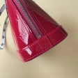 Louis Vuitton Monogram Vernis Leather Alma BB M90447 Red