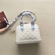 Louis Vuitton Monogram Vernis Leather Alma BB M90447 White