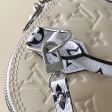 Louis Vuitton Monogram Vernis Leather Alma BB M90447 White