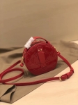 Louis Vuitton Monogram Vernis Leather Mini Boite Chapeau Handbag M90469 Red