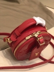 Louis Vuitton Monogram Vernis Leather Mini Boite Chapeau Handbag M90469 Red