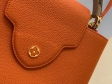 Louis Vuitton Taurillon cowhide leather CAPUCINES PM N93799 Orange
