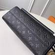 Louis Vuitton Monogram Empreinte Leather Vavin MM Bag M44150 Noir Black