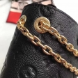 Louis Vuitton Monogram Empreinte Leather Vavin PM Bag M44151 Noir Black