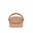 Louis Vuitton Calf Leather Lockme Hobo Shoulder Bag M44330 Beige