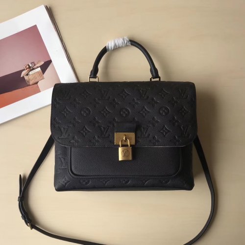 Louis Vuitton Monogram Empreinte Marignan Messenger M44544 Noir Black