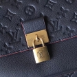 Louis Vuitton Monogram Empreinte Marignan Messenger M44545 Marine Rouge Navy Blue