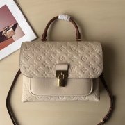 Louis Vuitton Monogram Empreinte Marignan Messenger M44549 Crème Beige/Caramel