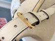 Louis Vuitton Monogram Empreinte Leather Bumbag M44836 Creme