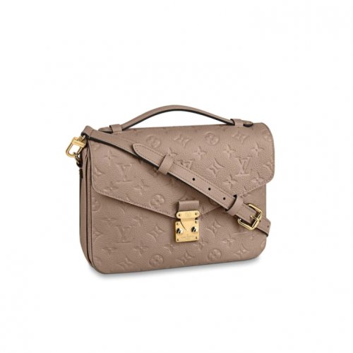 Louis Vuitton Monogram Empreinte Leather Pochette Metis M44881 Turtledove