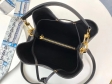Louis Vuitton Monogram Empreinte NeoNoe MM Bucket Bag M45256 Black