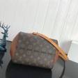 Louis Vuitton Monogram Canvas Fold Tote MM M45376 Camel Sunbeam Creme