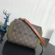 Louis Vuitton Monogram Canvas Fold Tote PM M45388 Creme Kaki Noir