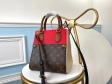 Louis Vuitton Monogram Canvas Fold Tote PM M45389 Cerise Creme Noir