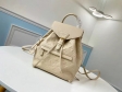 Louis Vuitton Monogram Empreinte Leather Montsouris PM Backpack M45397 New Creme