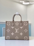 Louis Vuitton Monogram Empreinte Leather ONTHEGO MM M45494 Turtledove