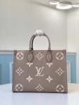 Louis Vuitton Monogram Empreinte Leather ONTHEGO MM M45494 Turtledove