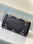 Louis Vuitton Montaigne MM Bicolor Monogram Empreinte Leather in Black - Handbags M45499
