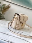 Louis Vuitton Pochette Metis Bicolor Monogram Empreinte Leather in Grey - Handbags M45596