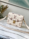 Louis Vuitton Pochette Metis Bicolor Monogram Empreinte Leather in Grey - Handbags M45596
