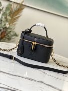 Louis Vuitton Vanity PM Monogram Empreinte Leather in Black - Handbags M45598